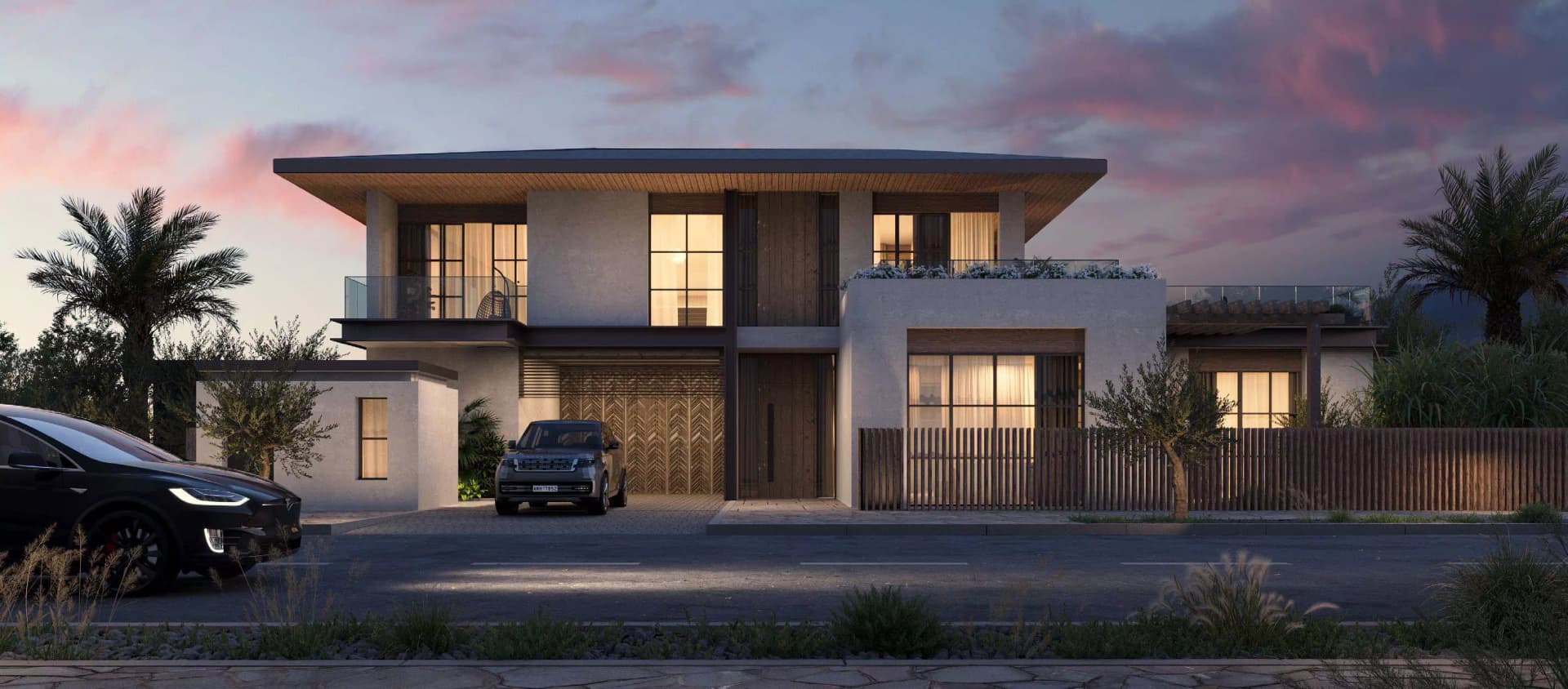 Al Naseem Villas luxury development in Al Naseem, Al Hudayriat Island: Rendering 8