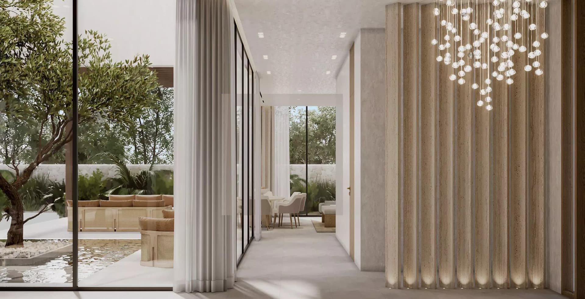 Al Naseem Villas luxury development in Al Naseem, Al Hudayriat Island: Rendering 7