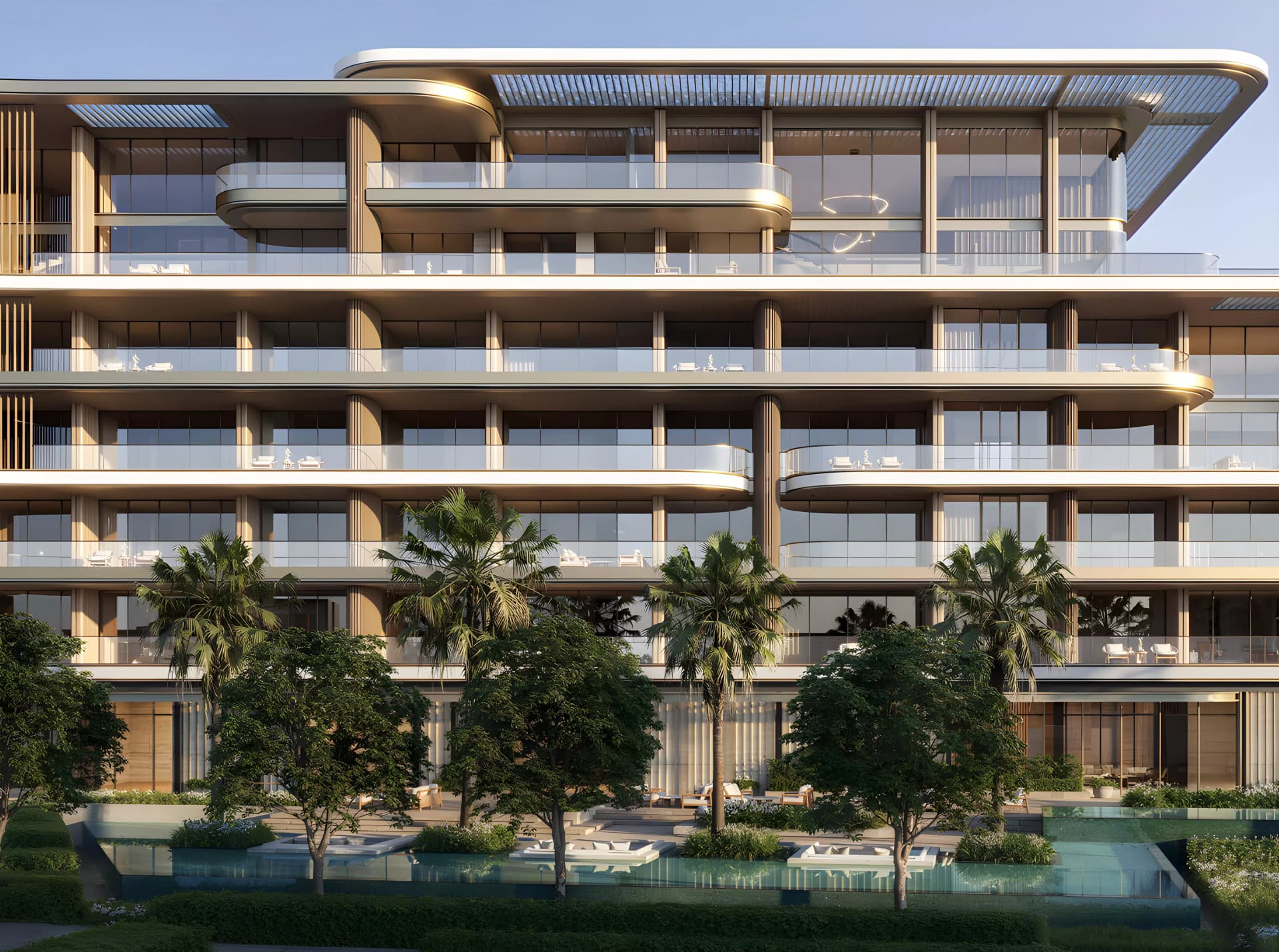 Four Seasons Private Residences luxury development in Jumeirah: Rendering 13