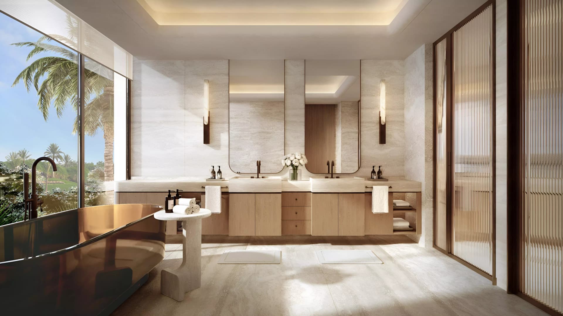 Four Seasons Private Residences luxury development in Jumeirah: Rendering 4