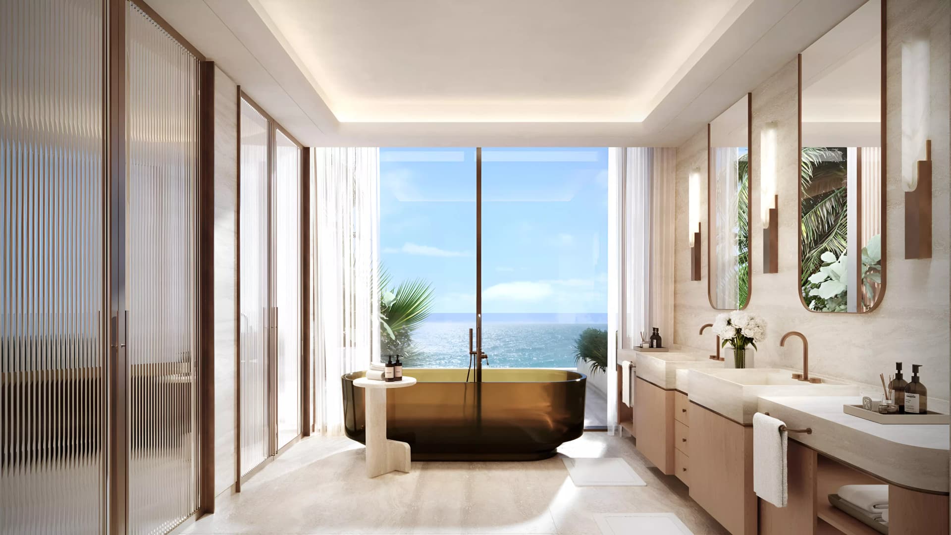 Four Seasons Private Residences luxury development in Jumeirah: Rendering 2
