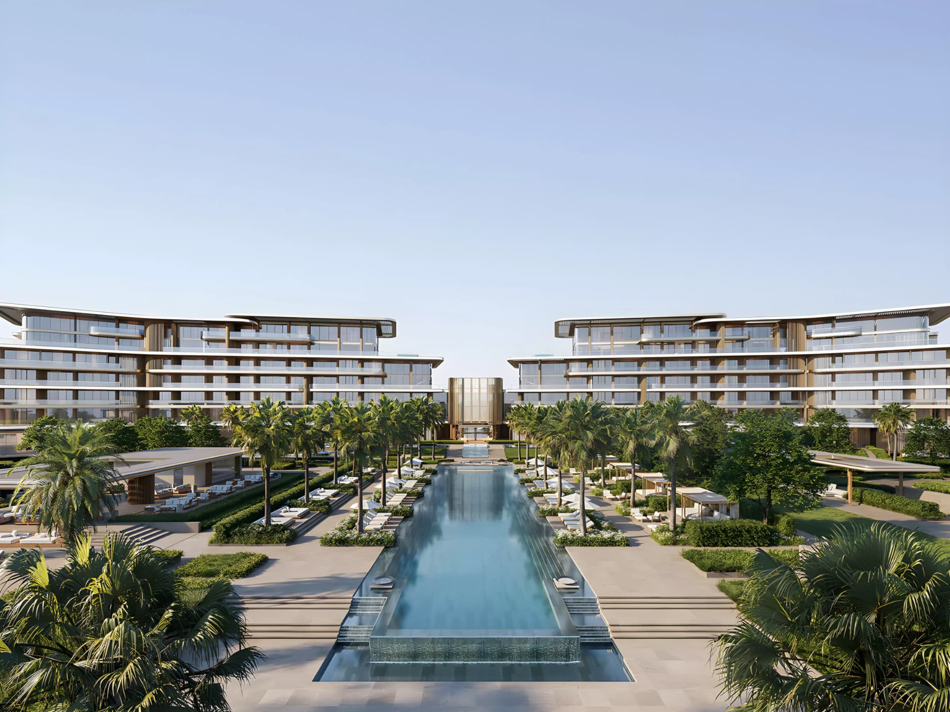 Four Seasons Private Residences luxury development in Jumeirah: Rendering 14