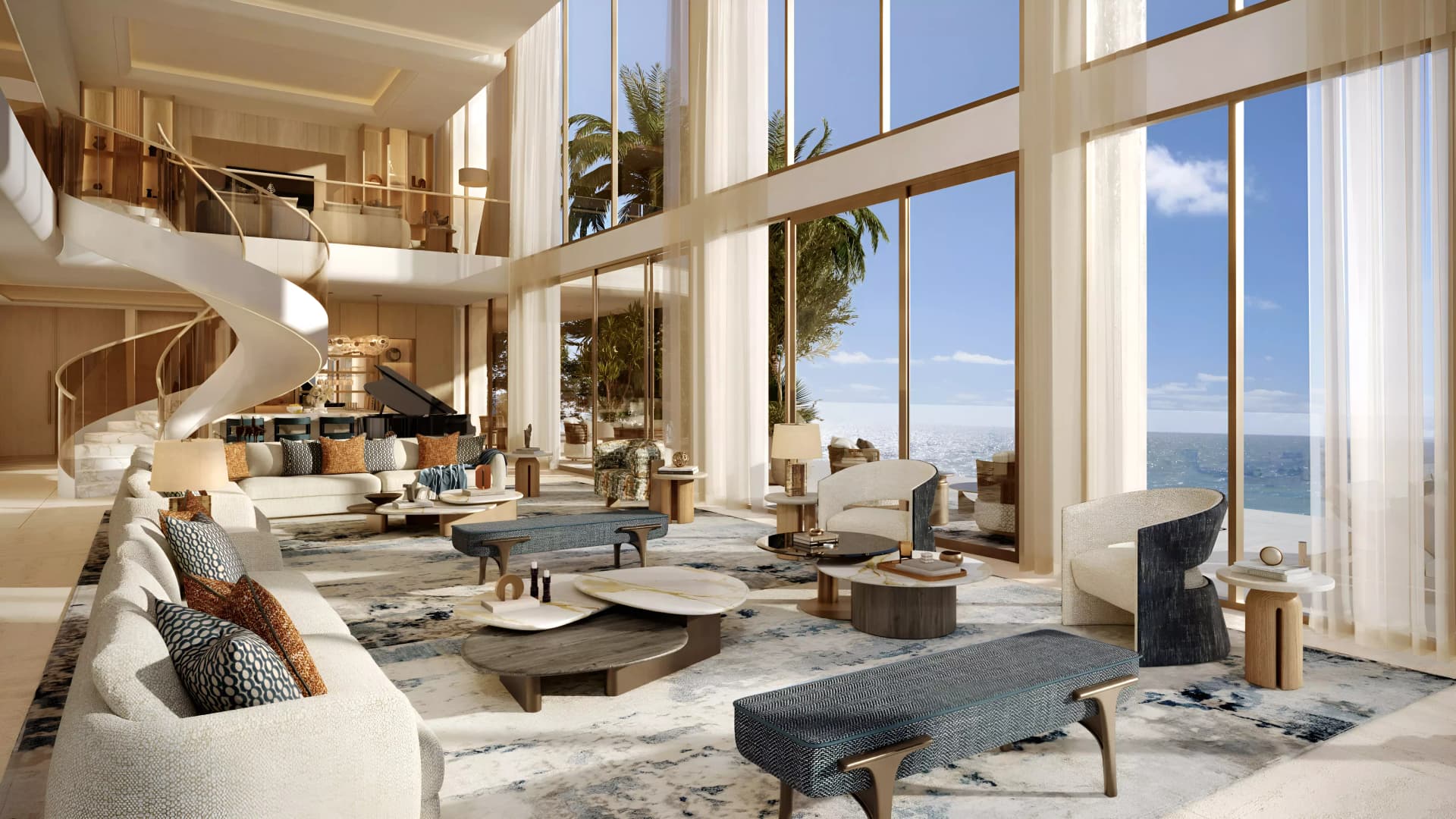 Four Seasons Private Residences luxury development in Jumeirah: Rendering 3