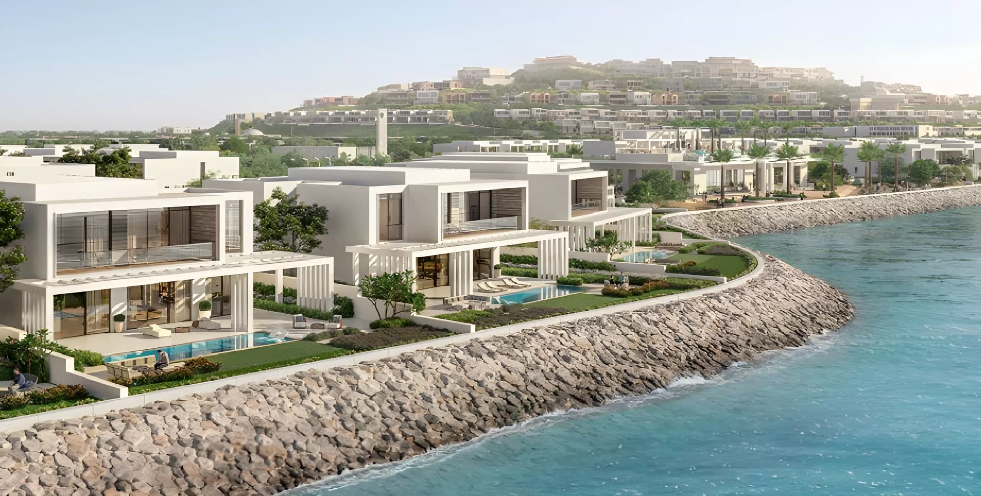 Bashayer Residences luxury development in Bashayer Residences 1, Al Hudayriat Island: Rendering 4