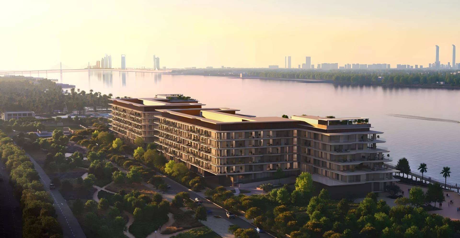 Bashayer Residences luxury development in Bashayer Residences 1, Al Hudayriat Island: Rendering 8