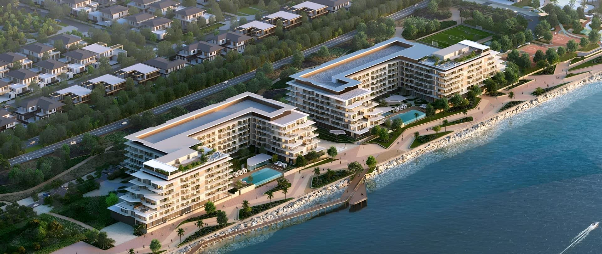 Bashayer Residences luxury development in Bashayer Residences 1, Al Hudayriat Island: Rendering 11
