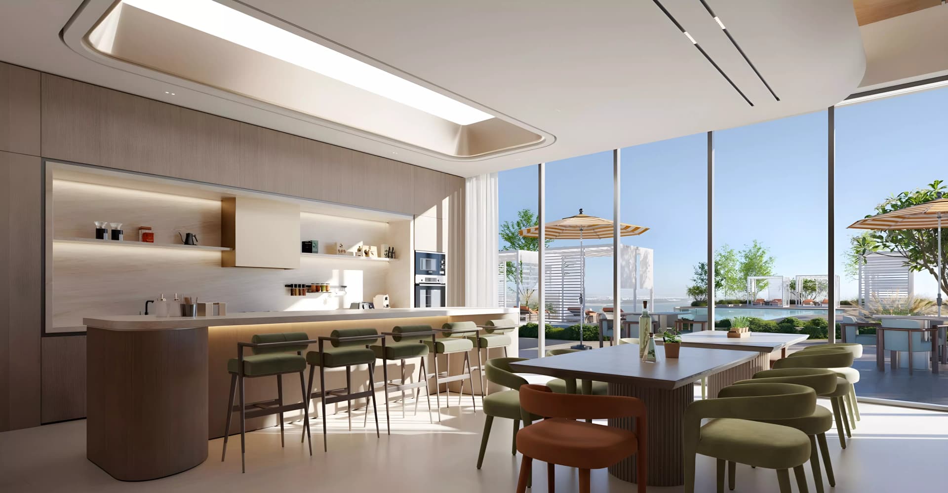 Bashayer Residences luxury development in Bashayer Residences 1, Al Hudayriat Island: Rendering 14