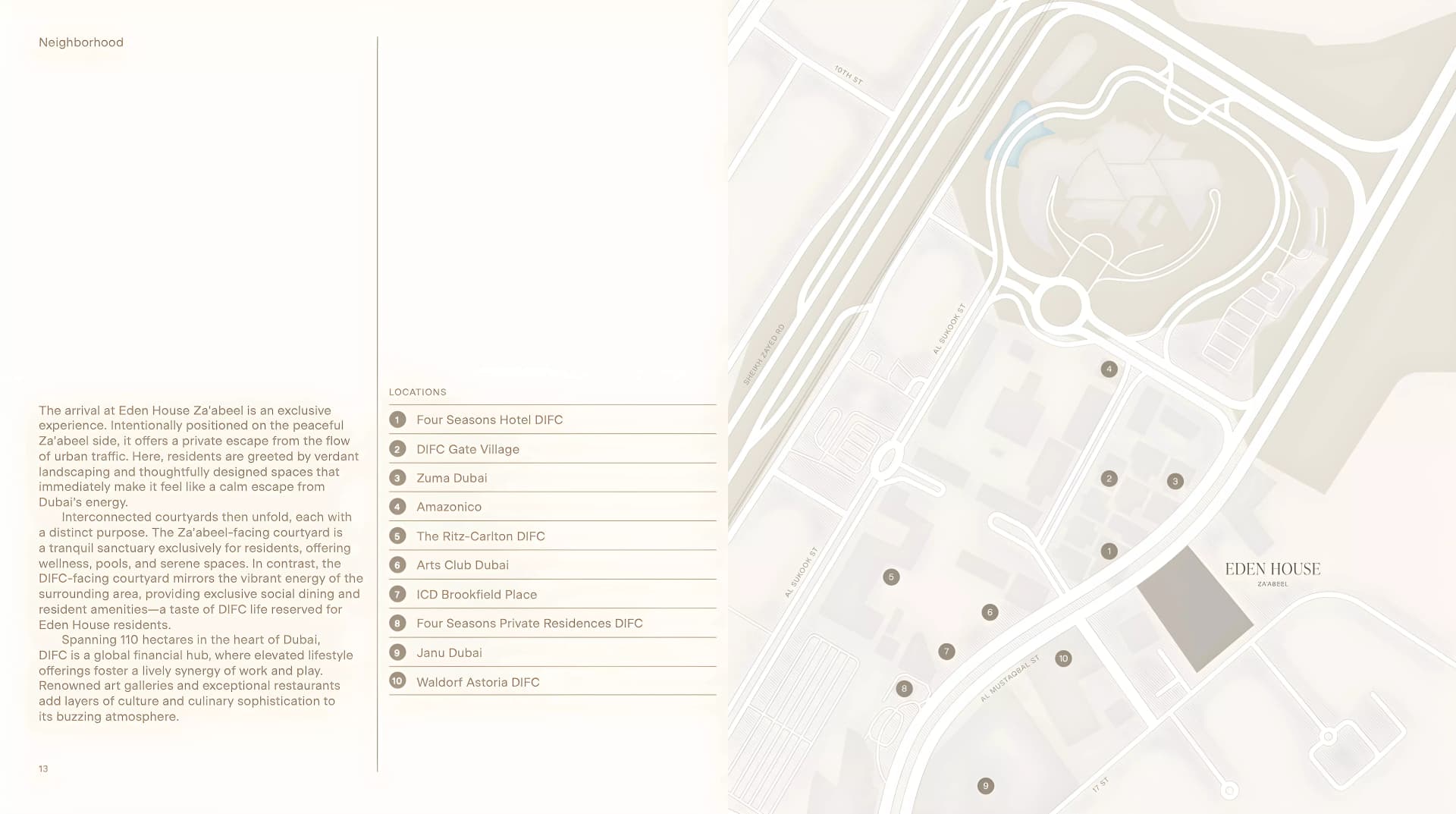 Eden House Za'abeel luxury development in DIFC: Rendering 6